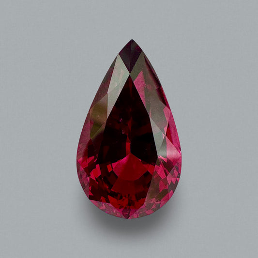 [GIA/GRS] 24.79 CTS Red Spinel (Tajikistan)