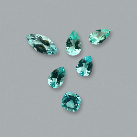 1.04 CTS Paraiba Tourmaline Layout (Mozambique)