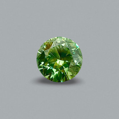 [BELLEROPHON] 1.19 CTS Intense Green Demantoid Garnet