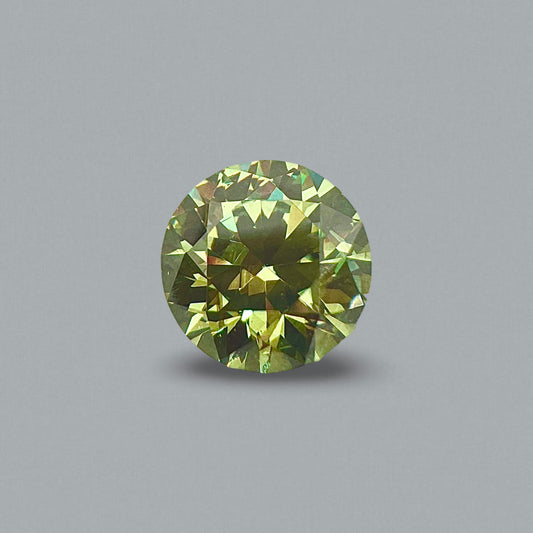 [BELLEROPHON] 1.20 CTS Intense Green Demantoid Garnet