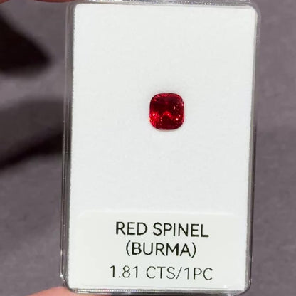 [NGI] 1.81 CTS Red Spinel (Burma)